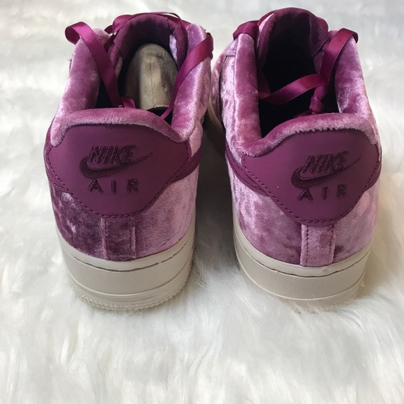 Nike Air Force 1 Purple Velvet NEW - Picture 4 of 7